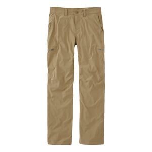 L.L.Bean Mens Cresta Hiking Pants 38x30 Trail Outdoor UPF 50 Water Resistant Tan